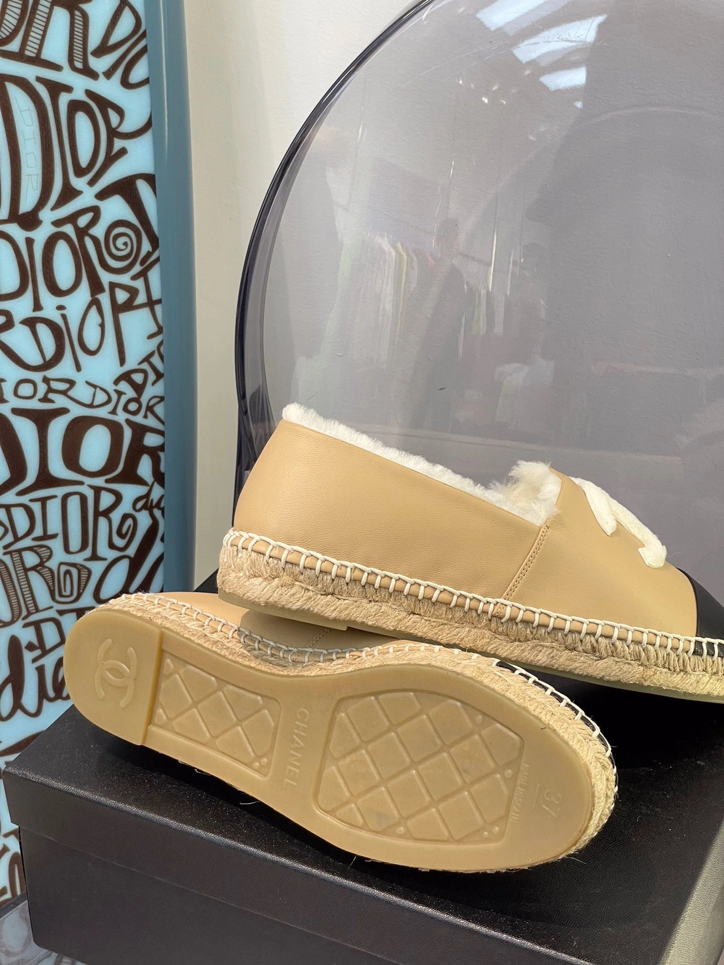 Tweed Shoes SE958 CC Espadrilles / Size5-11