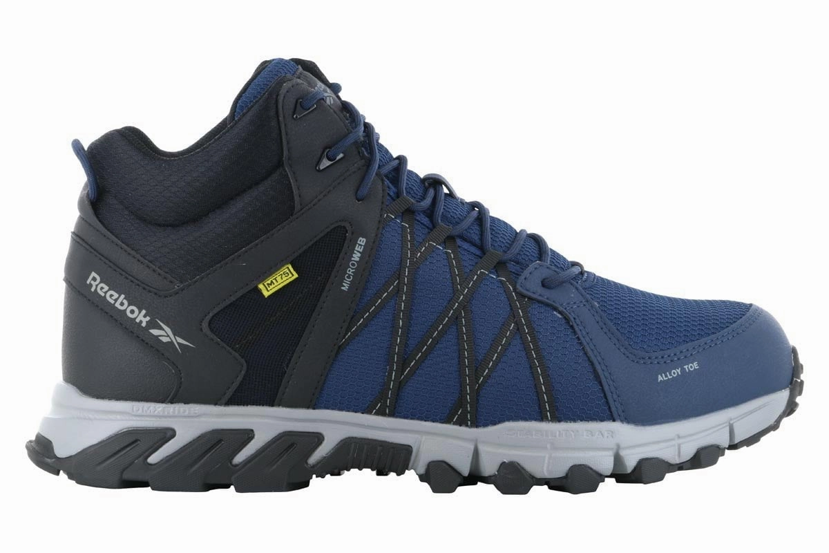 Reebok Met Guard Alloy Safety Toe Work Boot Easy Slip On Work Boots