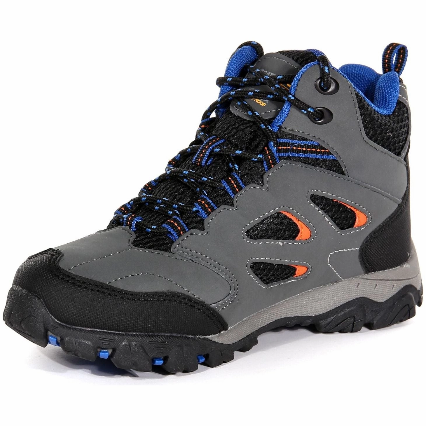 Regatta Holcombe Mid Waterproof Junior Walking Boots - Grey Koflach Hiking Boots