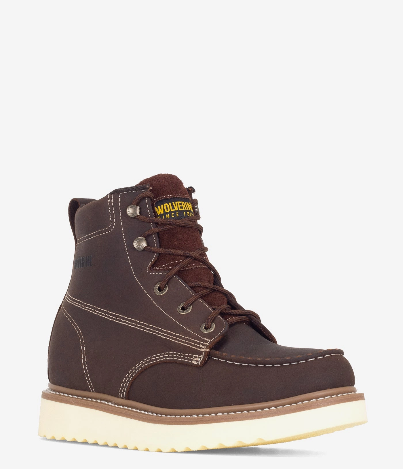 Wolverine Loader 6" Soft Toe Wedge Boot - Men Cowgirl Boots With Rhinestones