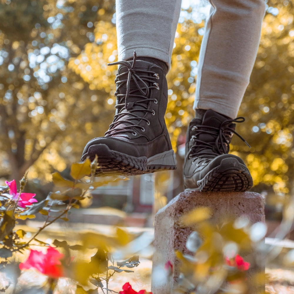 Men's Meson Casual Boots Side Zipper Work Boots