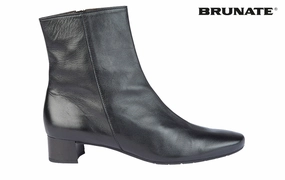 Br Ecco Leather Pixie Ankle Boots