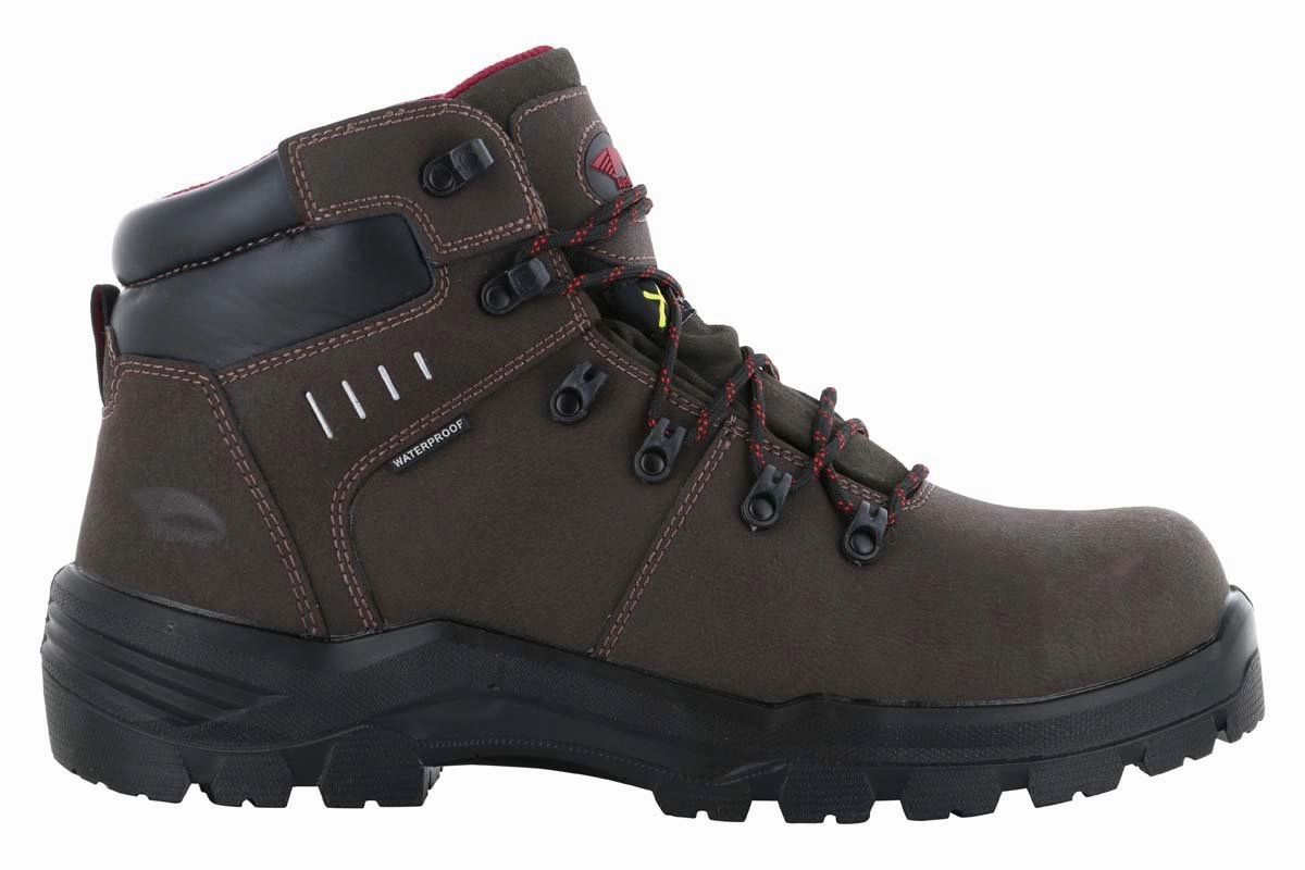 Avenger 7402 Waterproof Composite Toe Met Guard Boot Rubber Sole Work Boots