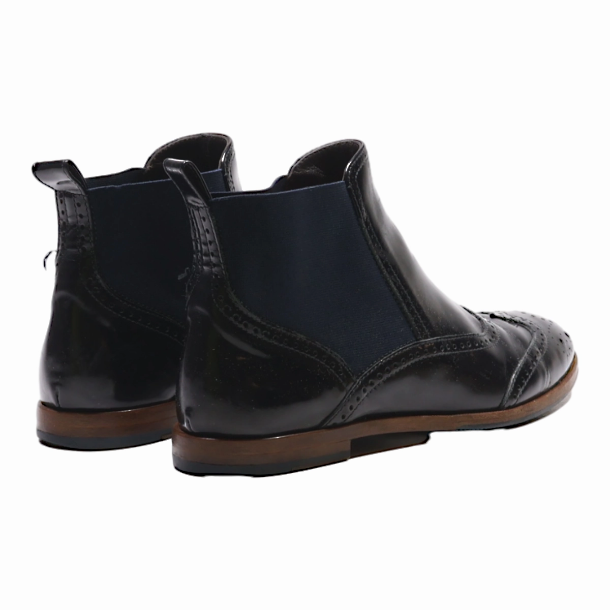 AGL Chelsea Boots Black Leather Womens UK 4.5 Best Leather Chelsea Boots