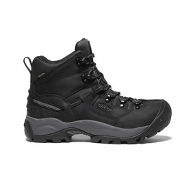 KEEN UTILITY PITTSBURGH ENERGY 6" STEEL TOE - BLACK Hybrid Work Boots