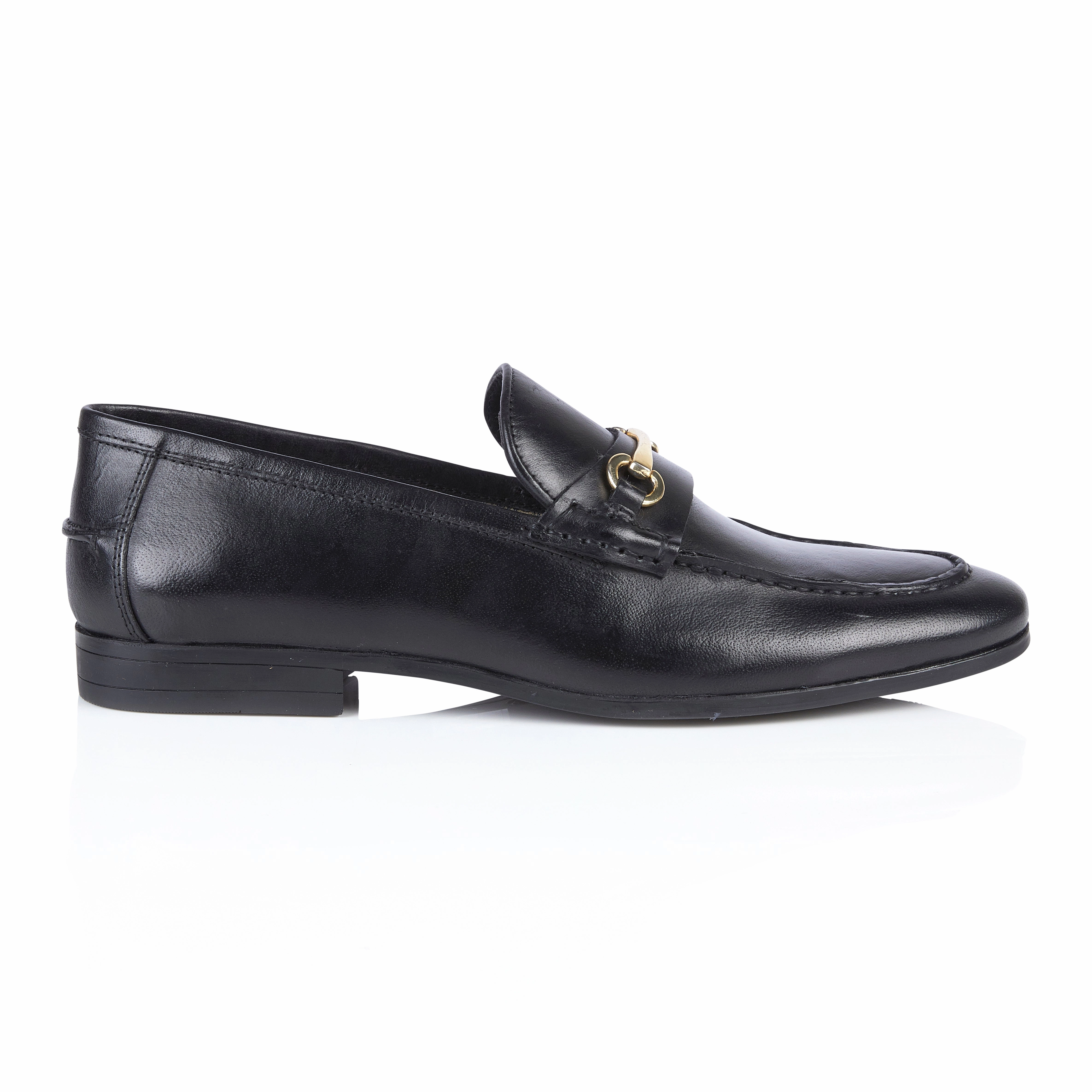 When Do You War Loafers Richmond Smart Formal Leather Loafers - Black