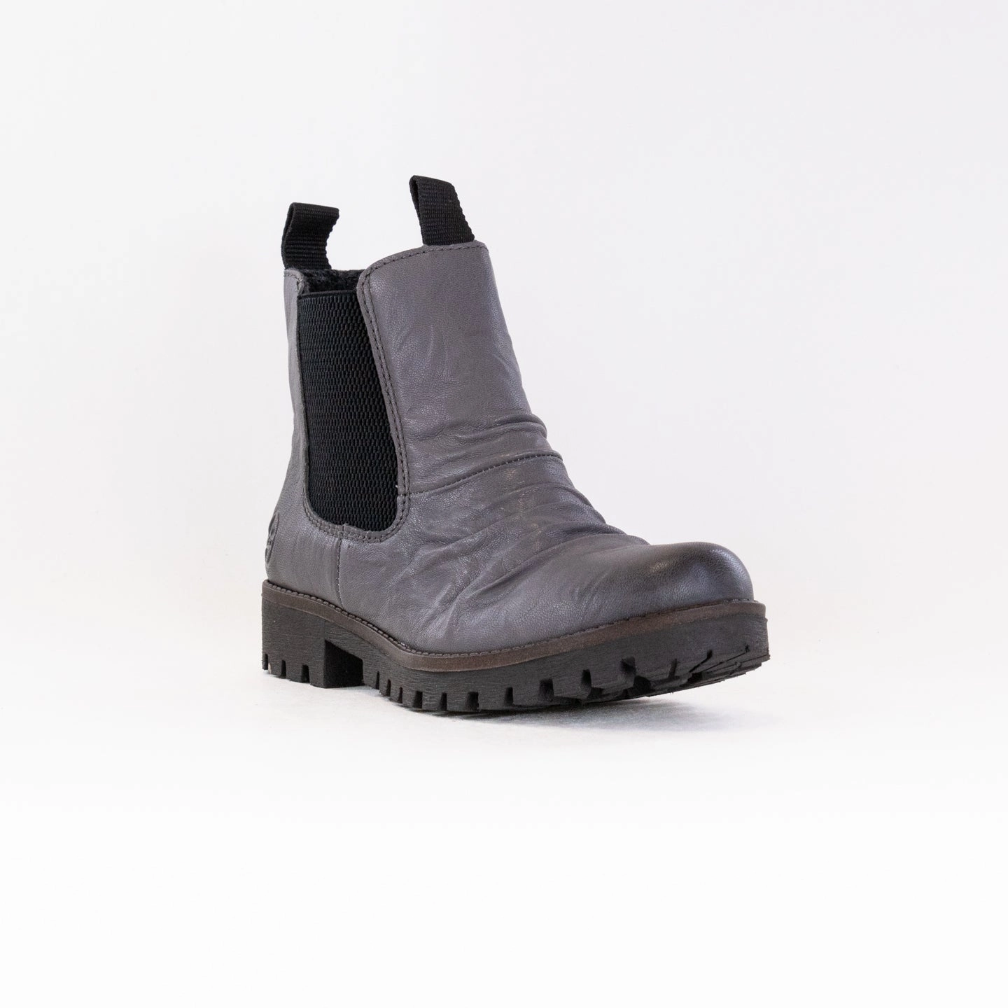 Rieker Payton 78555 (Women's) - Fumo/Schawrz Spencer Chelsea Boots