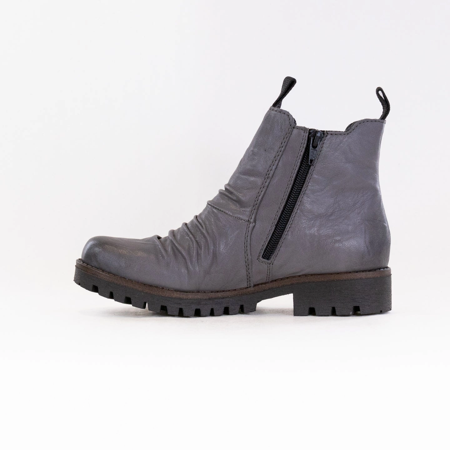 Rieker Payton 78555 (Women's) - Fumo/Schawrz Ace Marks Chelsea Boots