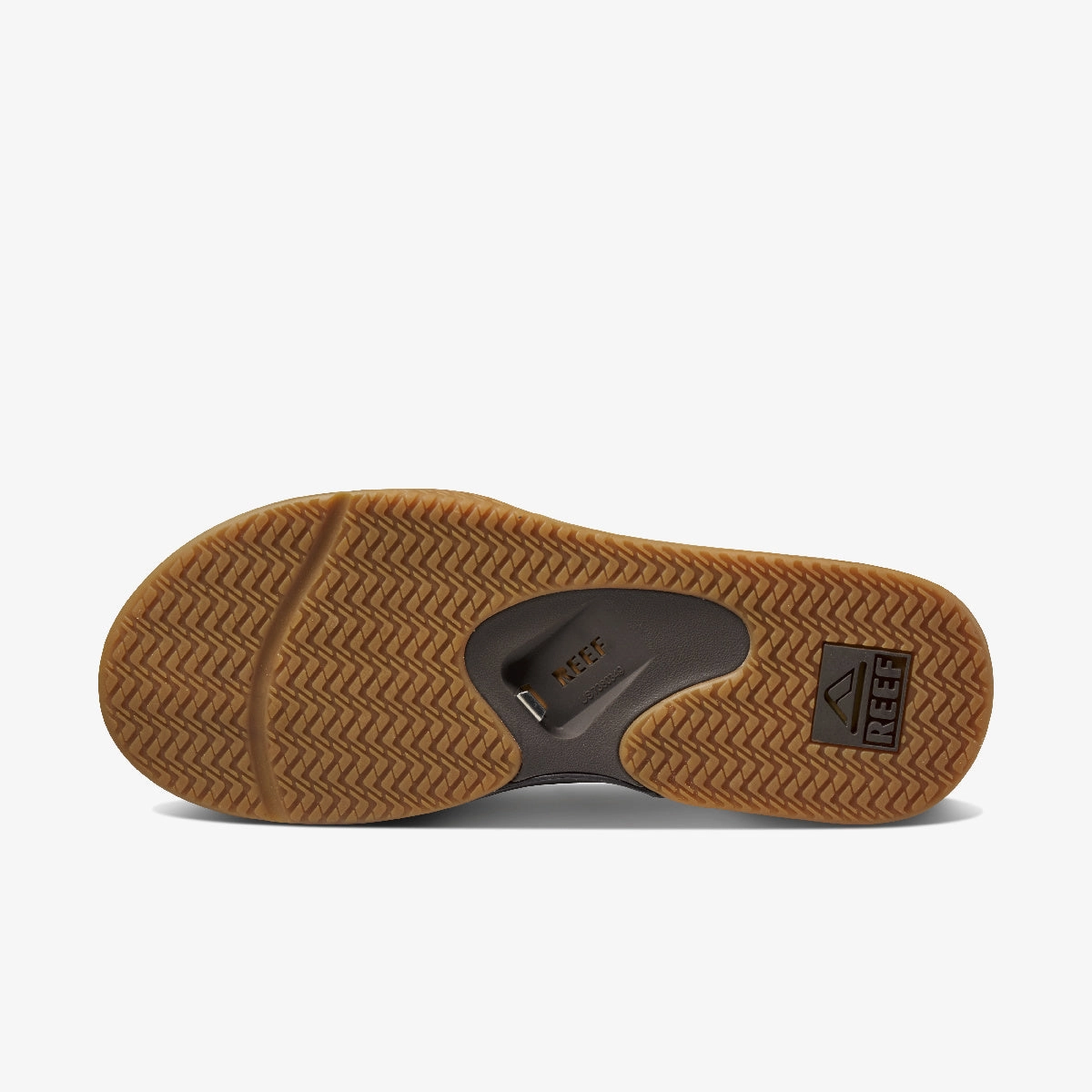 REEF Fanning Sandal-Brown/Gum Top Rated Sandals