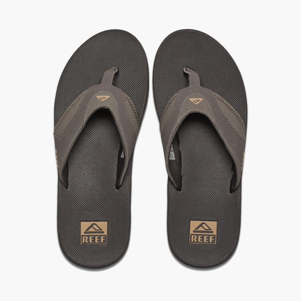 REEF Fanning Sandal-Brown/Gum