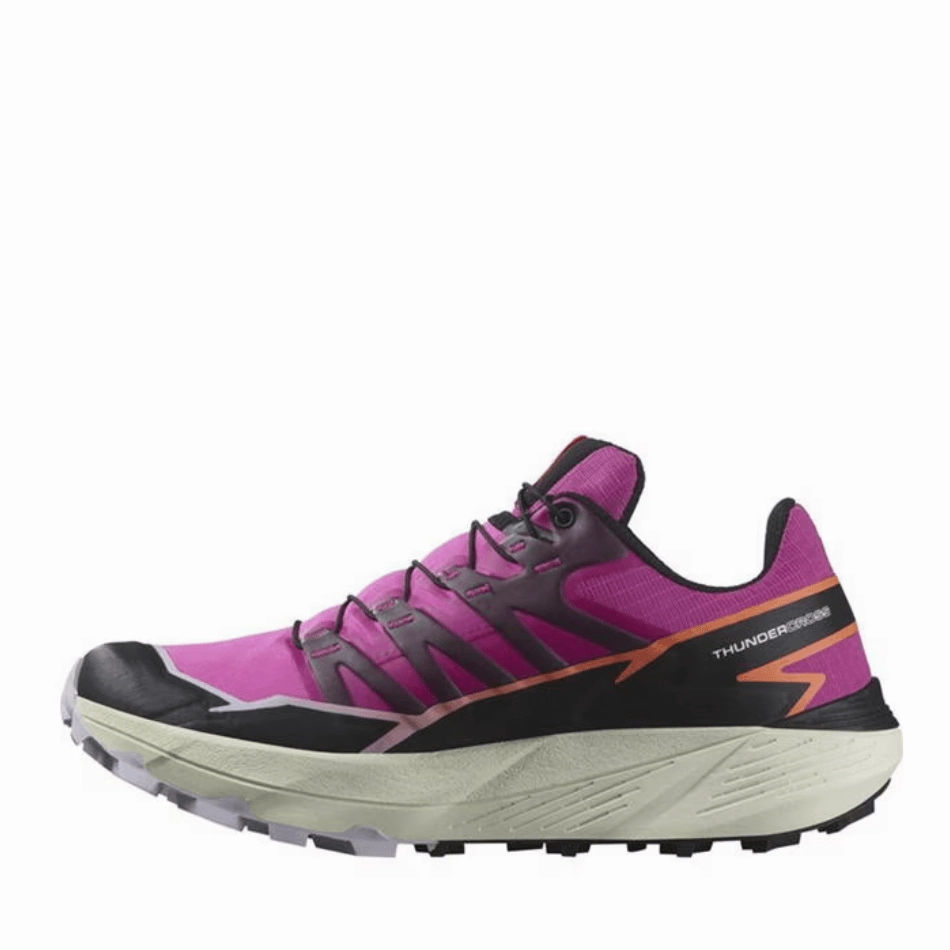 Salomon Women's Thundercross Trail Running Shoes in Rose/Black Trail Running Shoes With Best Cushioning