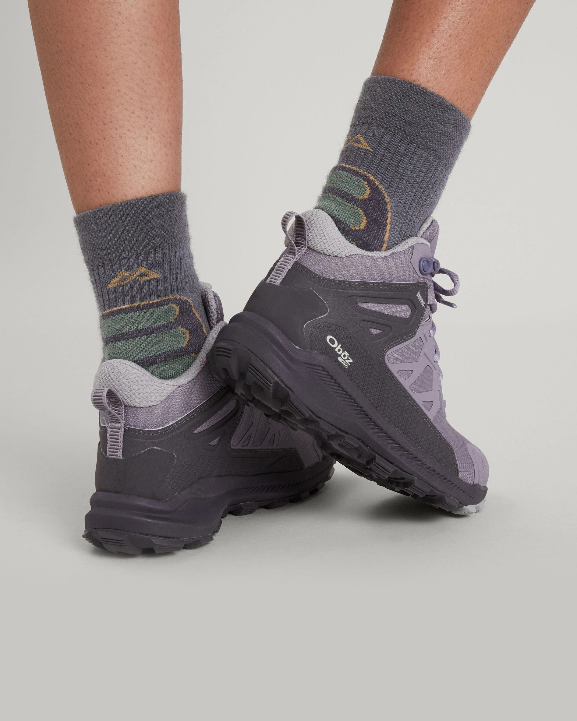 Women's Oboz Katabatic Waterproof Mid Hiking Boots - Mineral Khombu Summit Hiking Boots