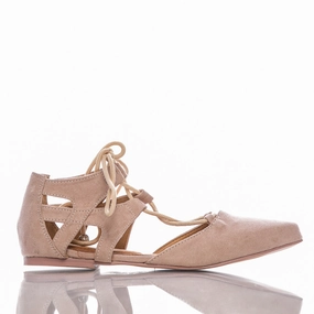 Rosalina - Pointed Closed Toe Flat Dance Sandals (Street Sole) Flate Shoes