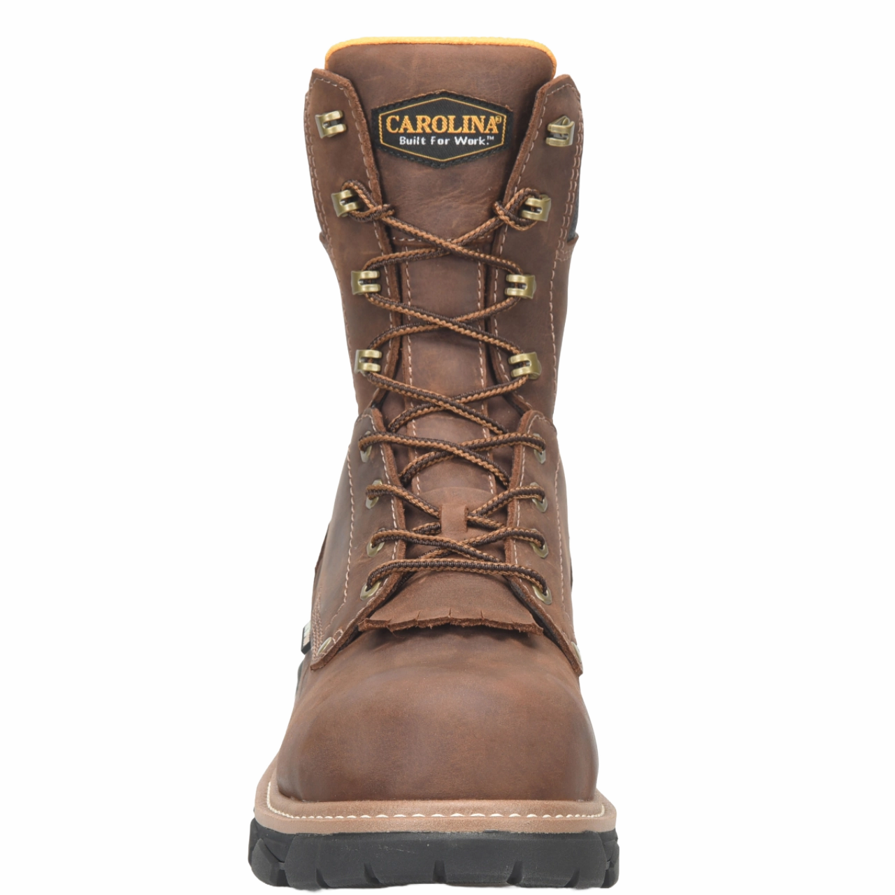 Work Boot Sale Carolina Boots Men's Cardinal Waterproof Medium Brown Western Boot CA7843