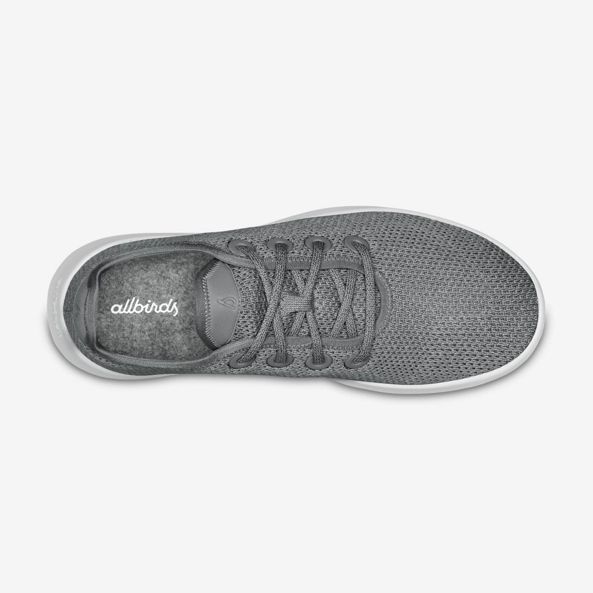 Allbirds Tree Runners - LIMITED EDITION: Mist (White Sole) Extra Wide Trail Running Shoes