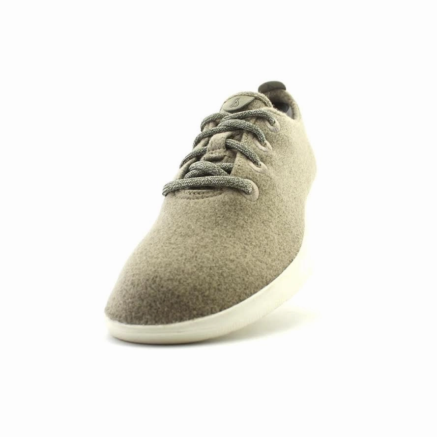Run Away Shoes Appleton Allbirds Wool Runners - LIMITED EDITION: Pebble (Cream Sole)