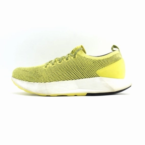 Max Cushion Running Shoe Allbirds Men's Tree Flyers - Buoyant Yellow (Blizzard Sole) EX