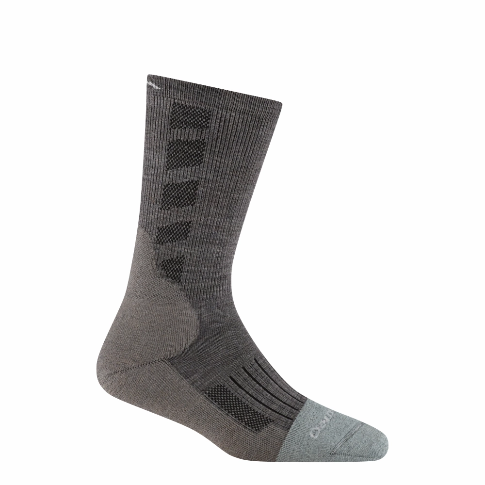 Steel Toe Metatarsal Work Boots Darn Tough Women's Emma Claire Boot Lightweight Work Sock in Shale