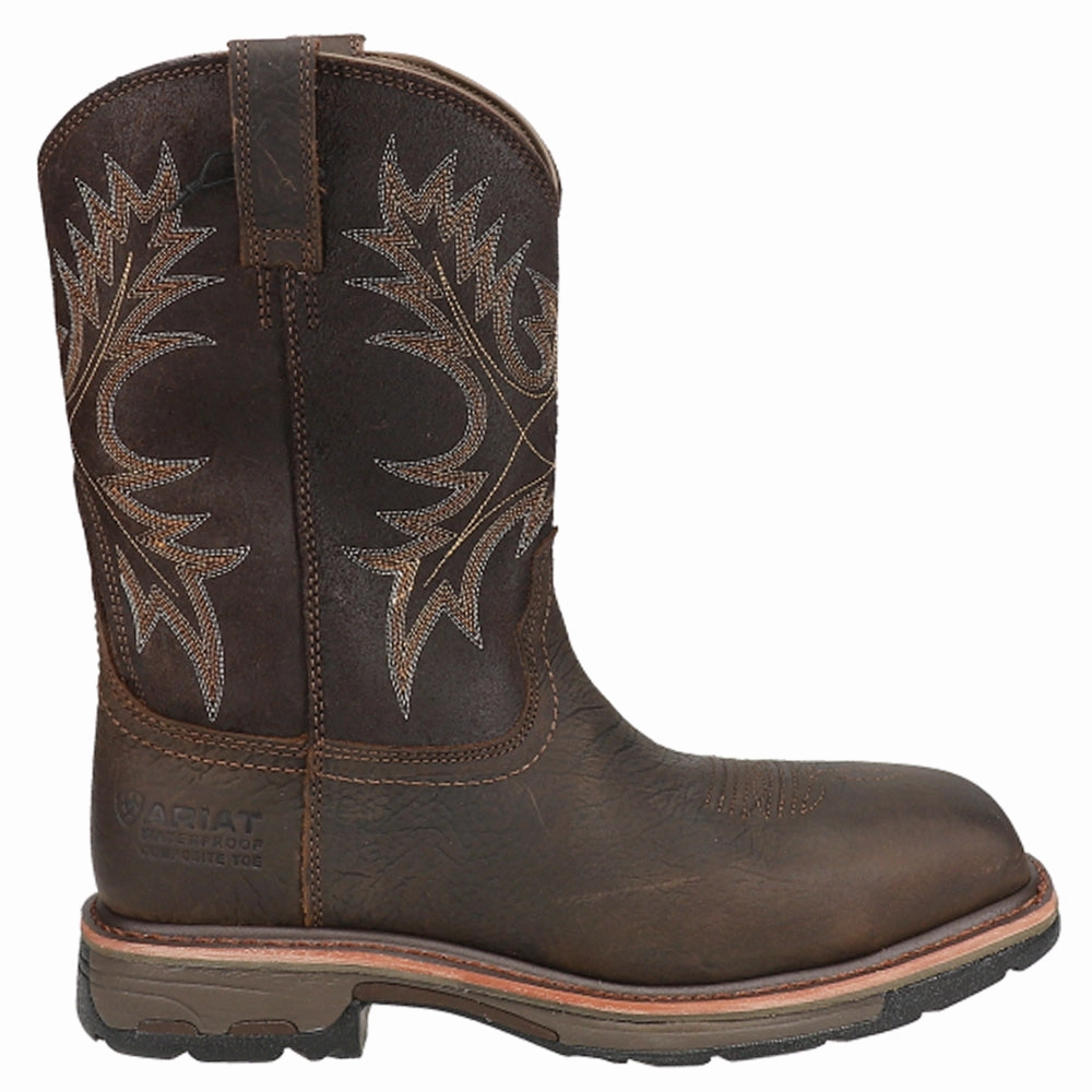 WorkHog 11 Inch Waterproof Composite Toe Work Boots Best Thermal Work Boots