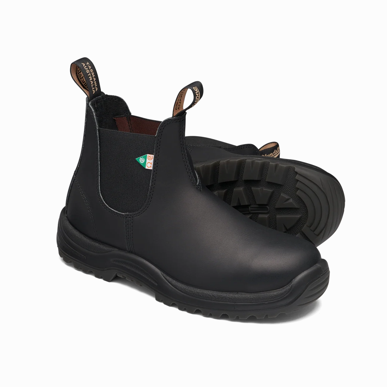 Blundstone 163 - Work & Safety Boot Black English Made Work Boots
