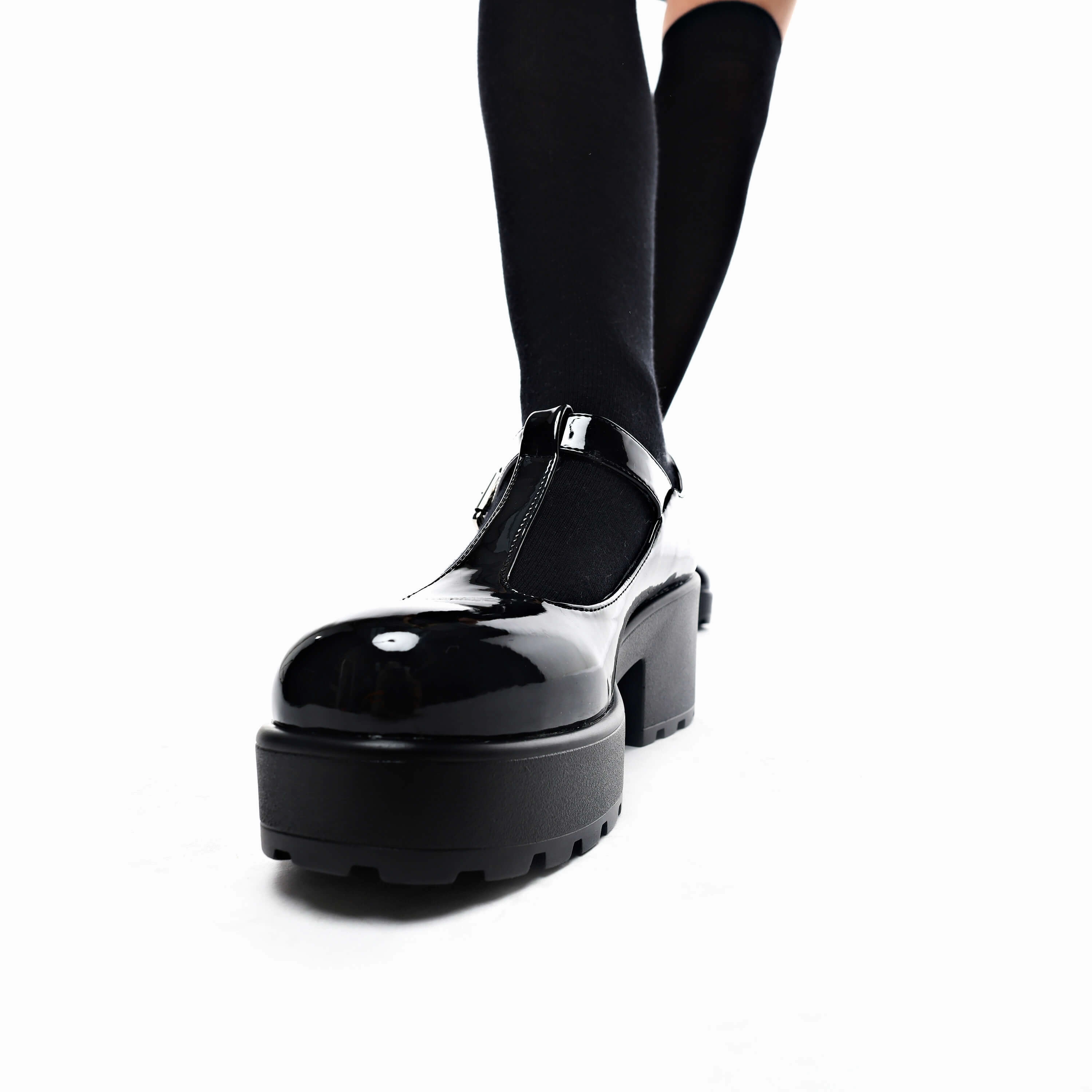 SAI Black Mary Jane Shoes 'Patent Edition' Dressy Mary Jane Shoes 9.5