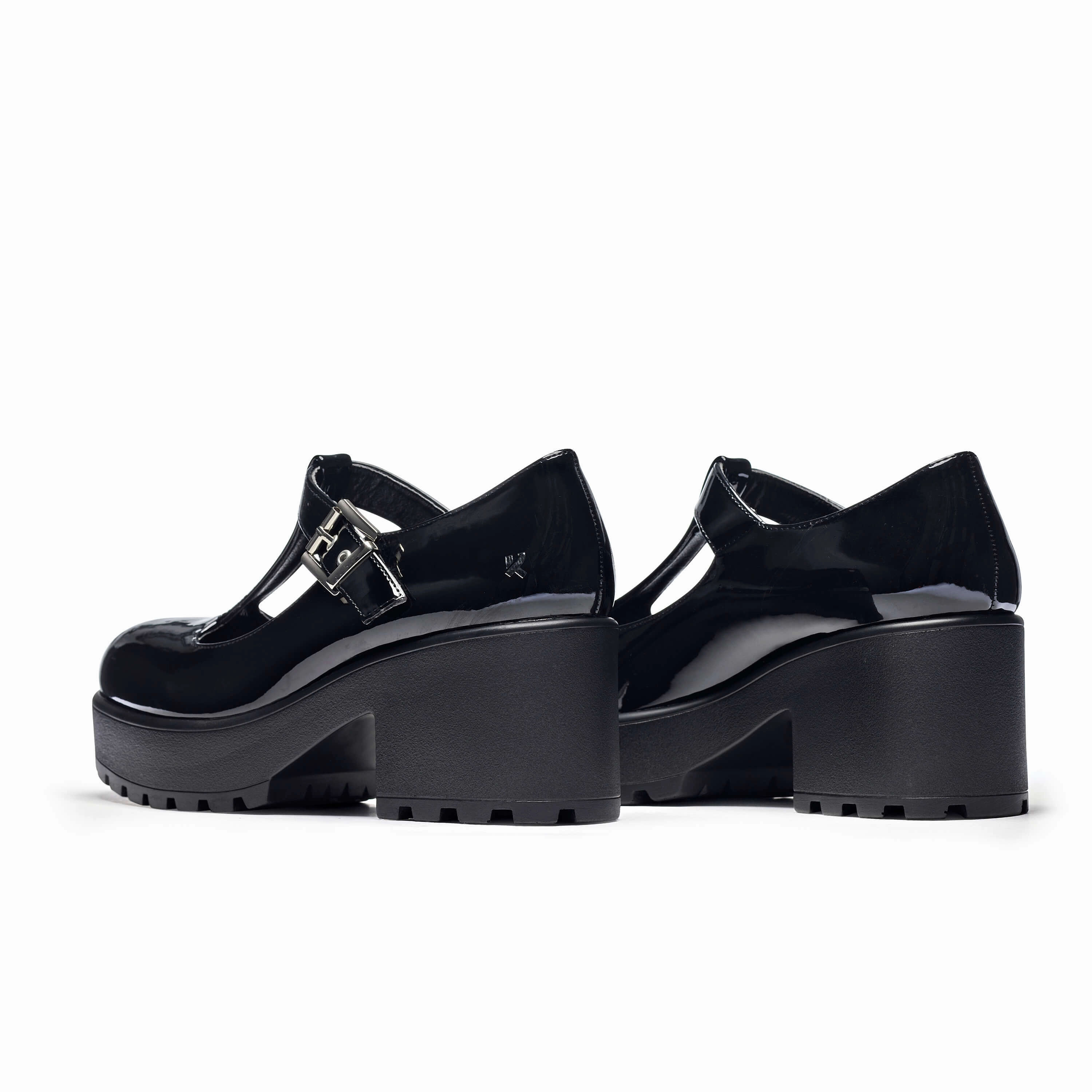SAI Black Mary Jane Shoes 'Patent Edition' Sas Eden Mary Jane Shoe