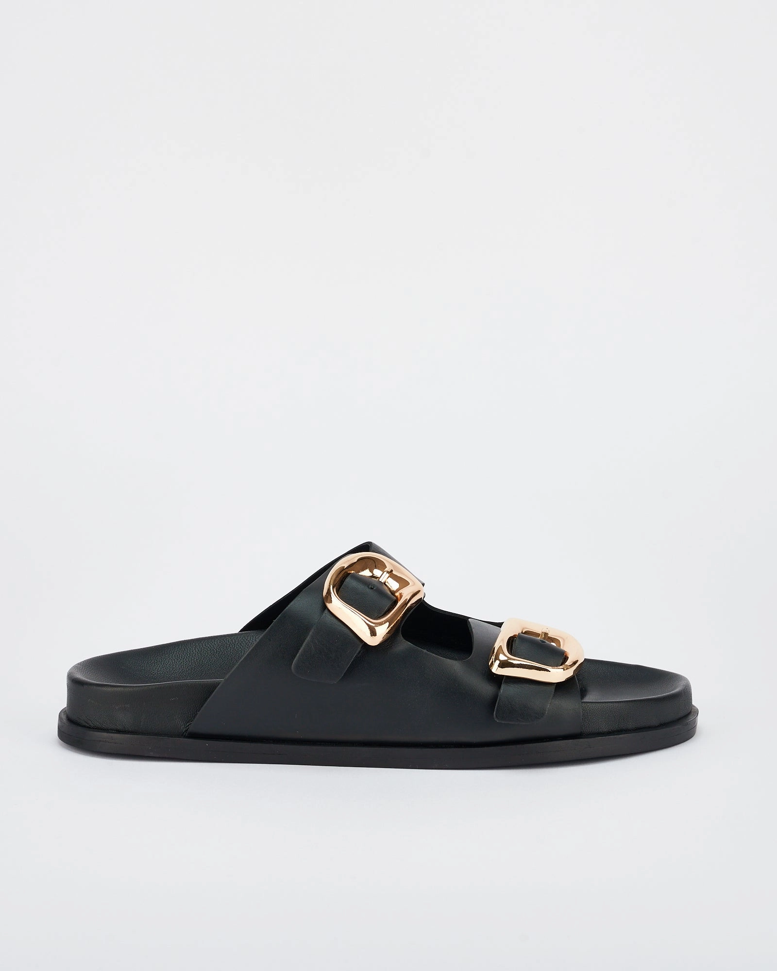 Braid Slippers San Jose Footbed Black/Gold
