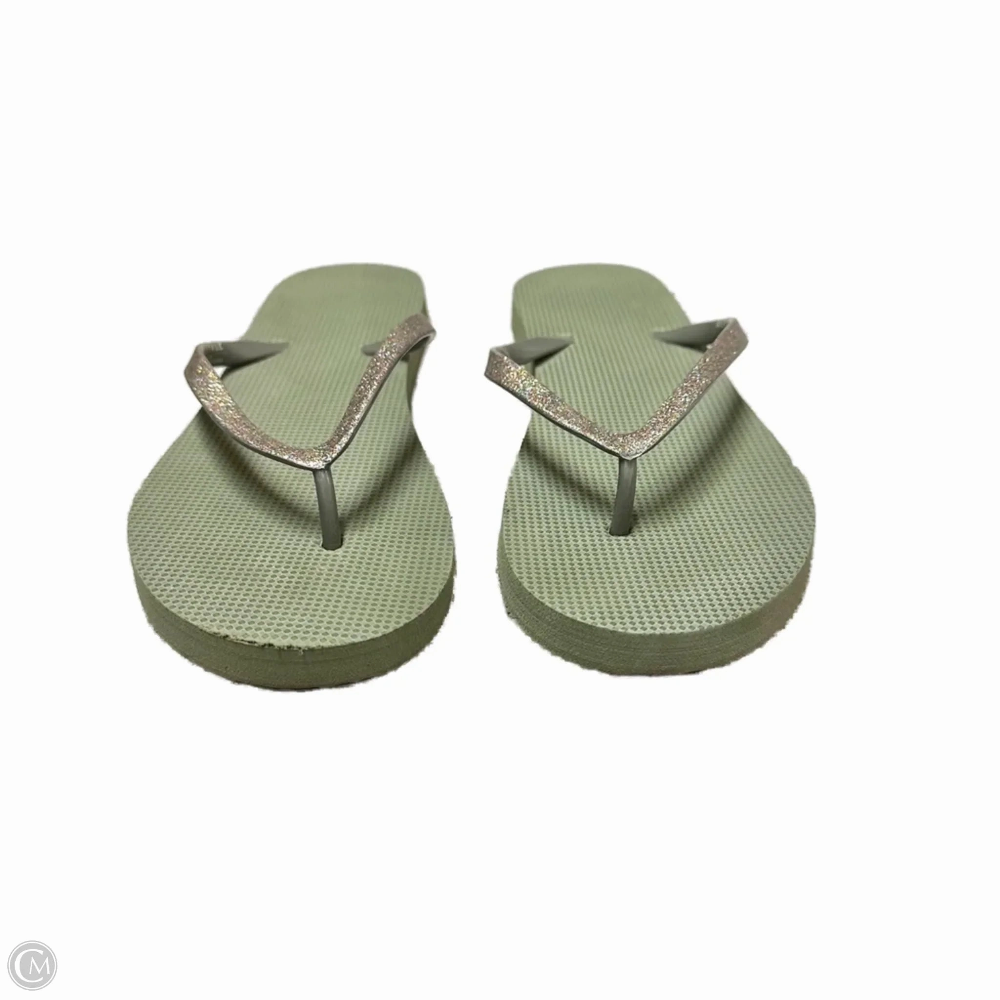 Thermo Moldable Flip Flops Sandals Flip Flops By Aeropostale In Green, Size: 7