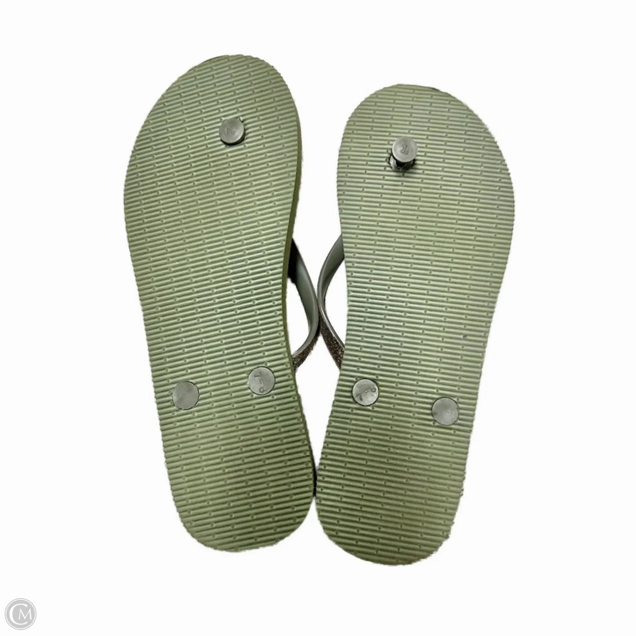 Sandals Flip Flops By Aeropostale In Green, Size: 7 Non Slip Flip Flops For Pool