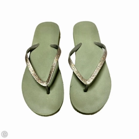 Sandals Flip Flops By Aeropostale In Green, Size: 7 Flip Flops Sizing Guide