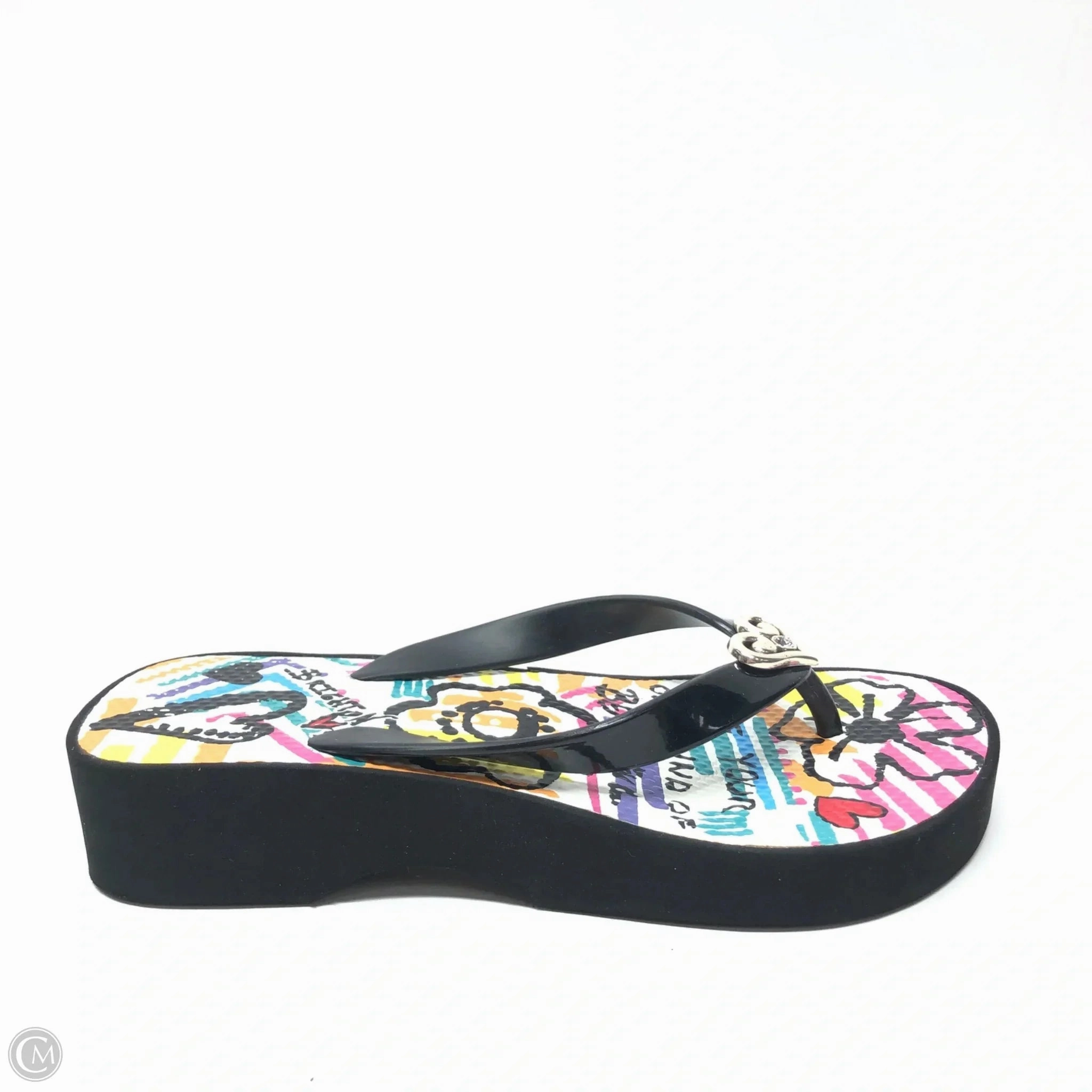 Mermaid Flip Flops Sandals Flip Flops By Brighton In Multi-colored, Size: 6