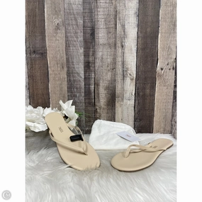 Sandals Flip Flops By Cmc In Beige, Size: 9 Tiny Flip Flops