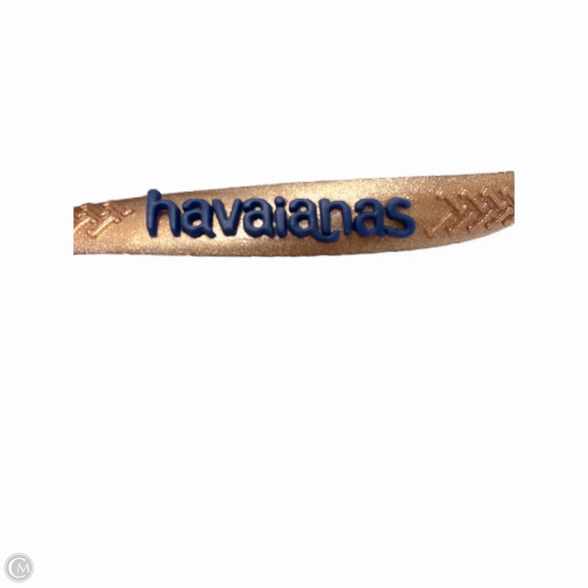 Sandals Flip Flops By Havaianas In Blue, Size: 8 Soft Flip Flops For Home