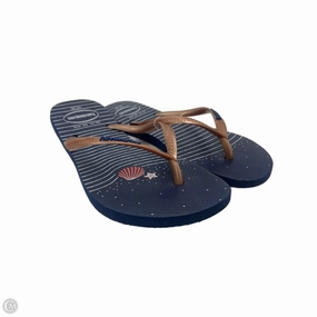 Bethany Flip Flops Sandals Flip Flops By Havaianas In Blue, Size: 8