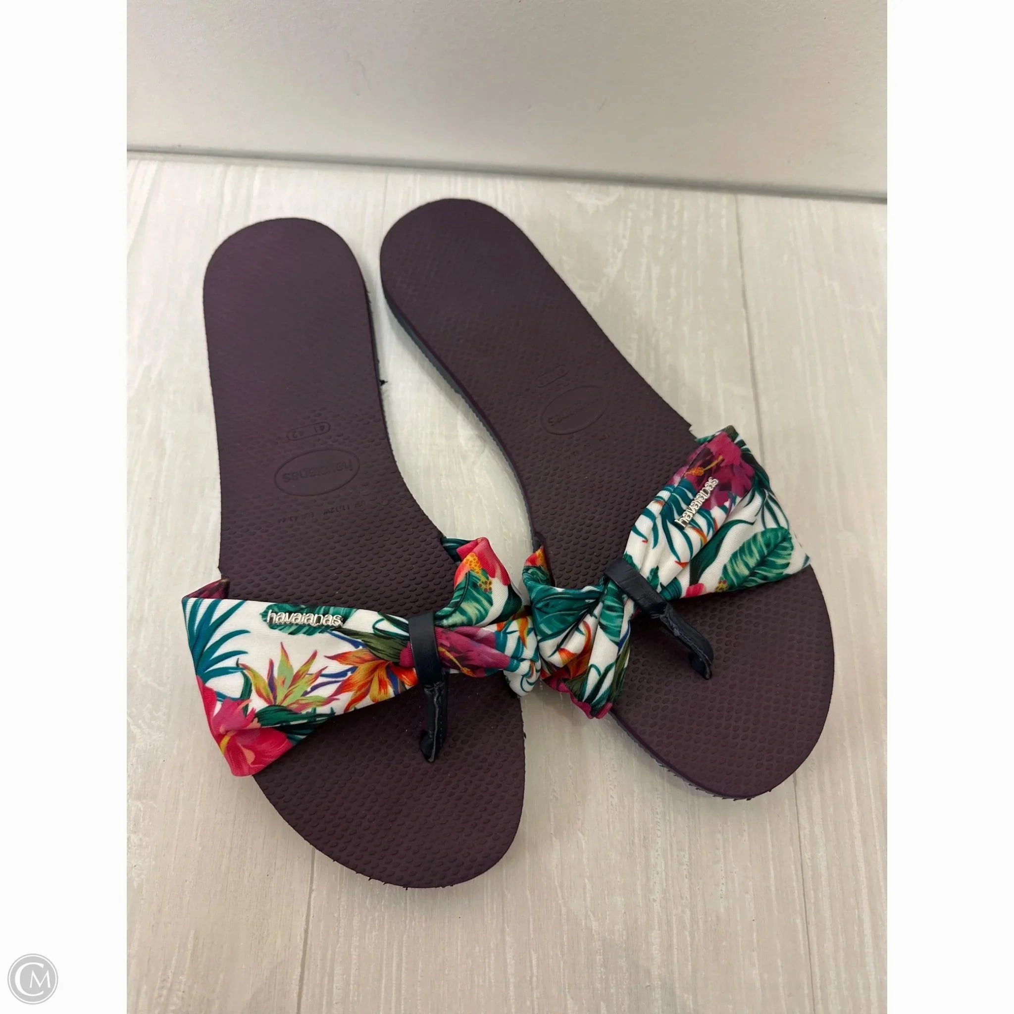 Betula Flip Flops Sandals Flip Flops By Havaianas In Purple, Size: 11