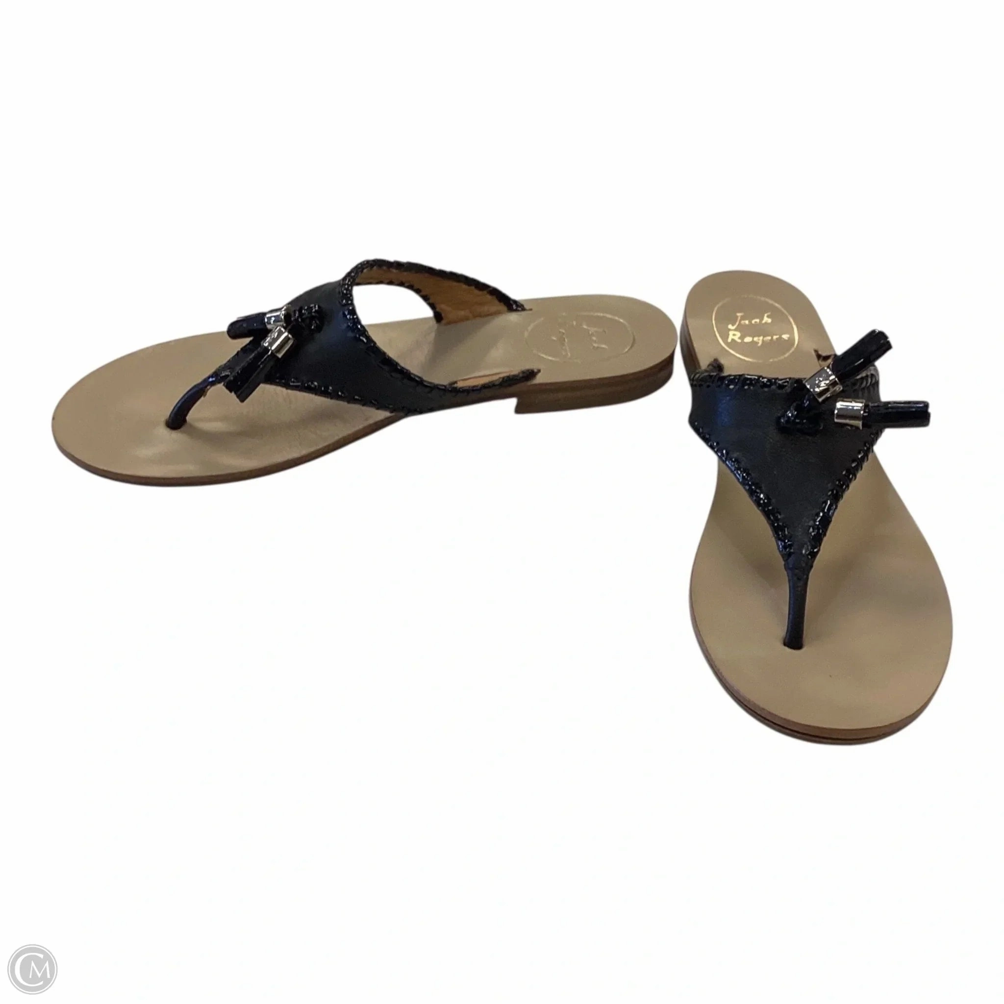 Flip Flops In Myrtle Beach Sandals Flip Flops By Jack Rogers In Black, Size: 8