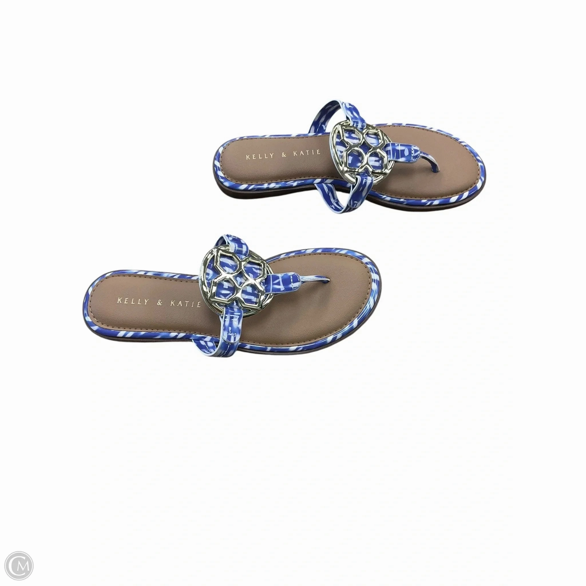 Sandals Flip Flops By Kelly And Katie In Multi-colored, Size: 6 Stop Squeaky Flip Flops