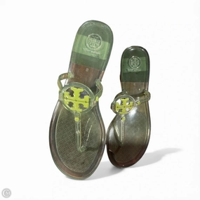 Star Cushion Sassy Flip Flops Sandals Flip Flops By Tory Burch In Green, Size: 9
