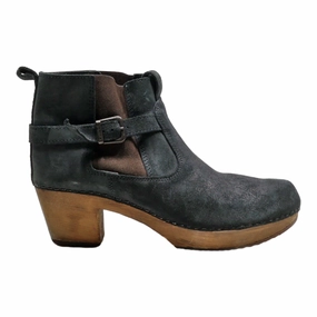 Wide Fit Suede Chelsea Boots SANITA Chelsea Boots Black Suede Womens UK 9