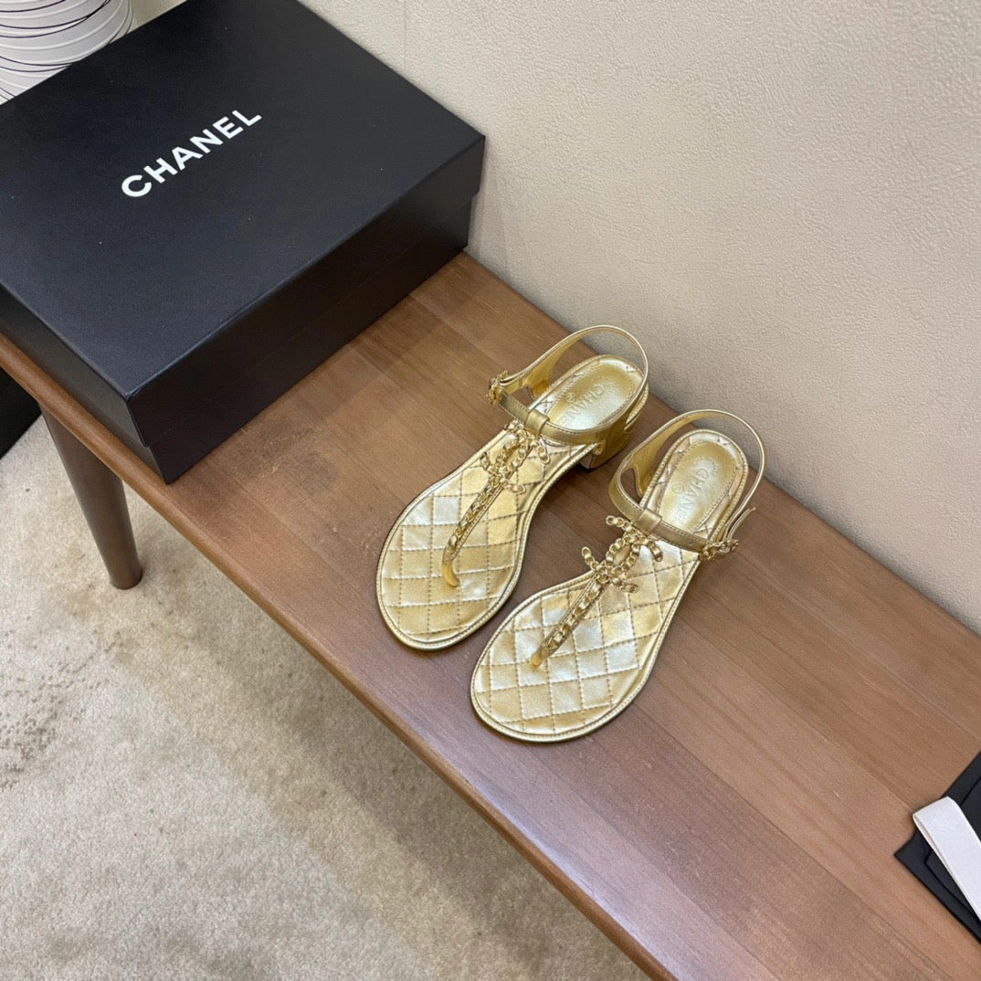 China Flats Shoes SE1010 CC Sandals / Size4-11