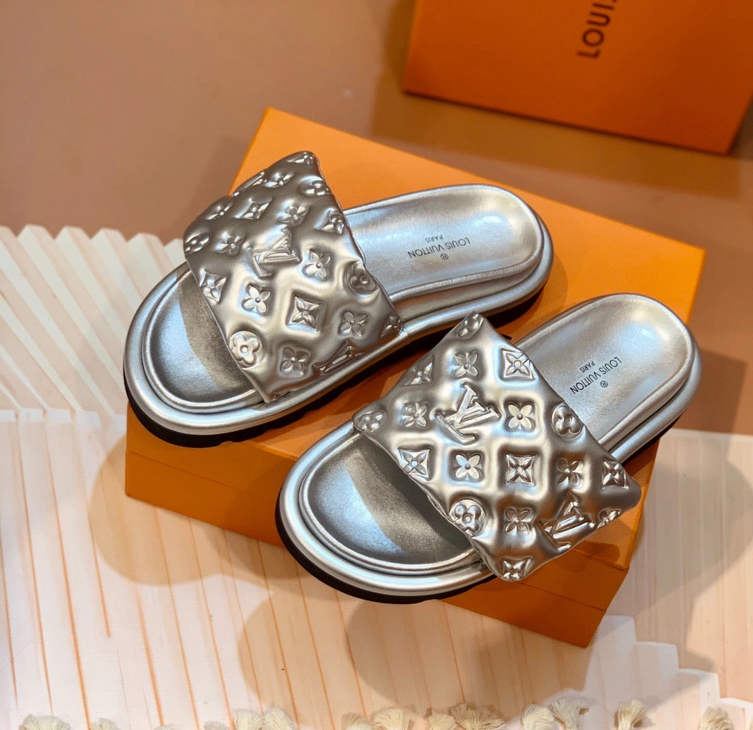 SE1100 LB Pool Pillow Flat Comfort Mule  /  Size5-11