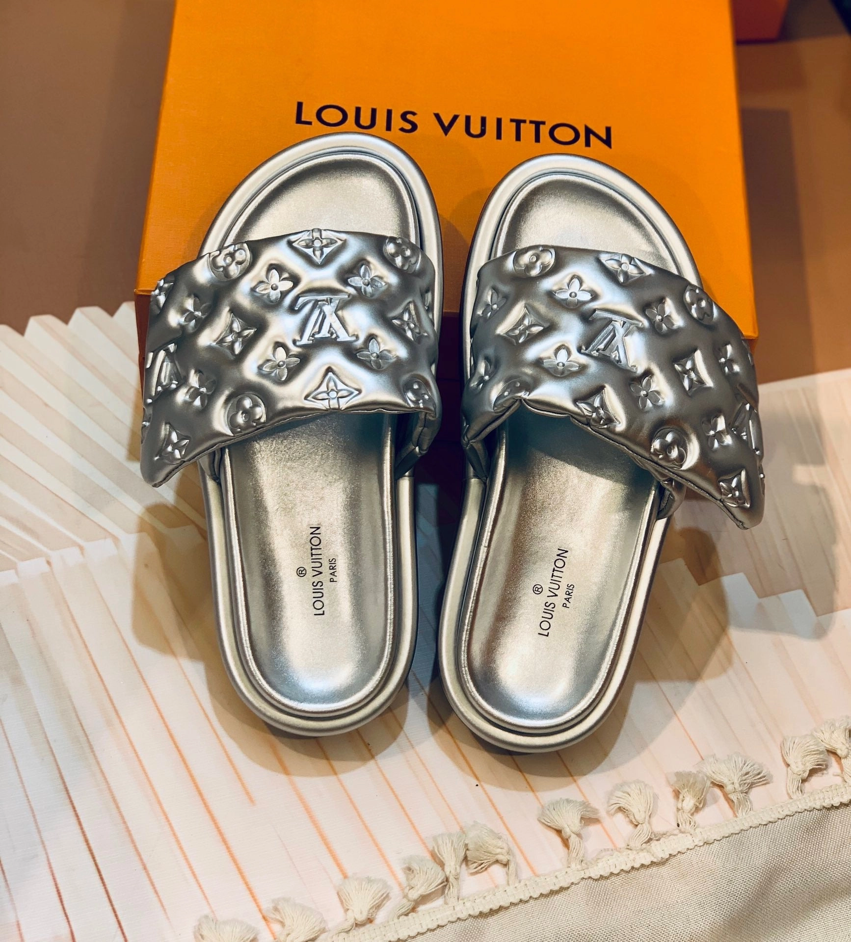 Best Golf Shoes For Flat Feet SE1100 LB Pool Pillow Flat Comfort Mule  /  Size5-11