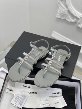 SE1117 CC Sandals / Size5-10 Ankle Strap Flats Shoes