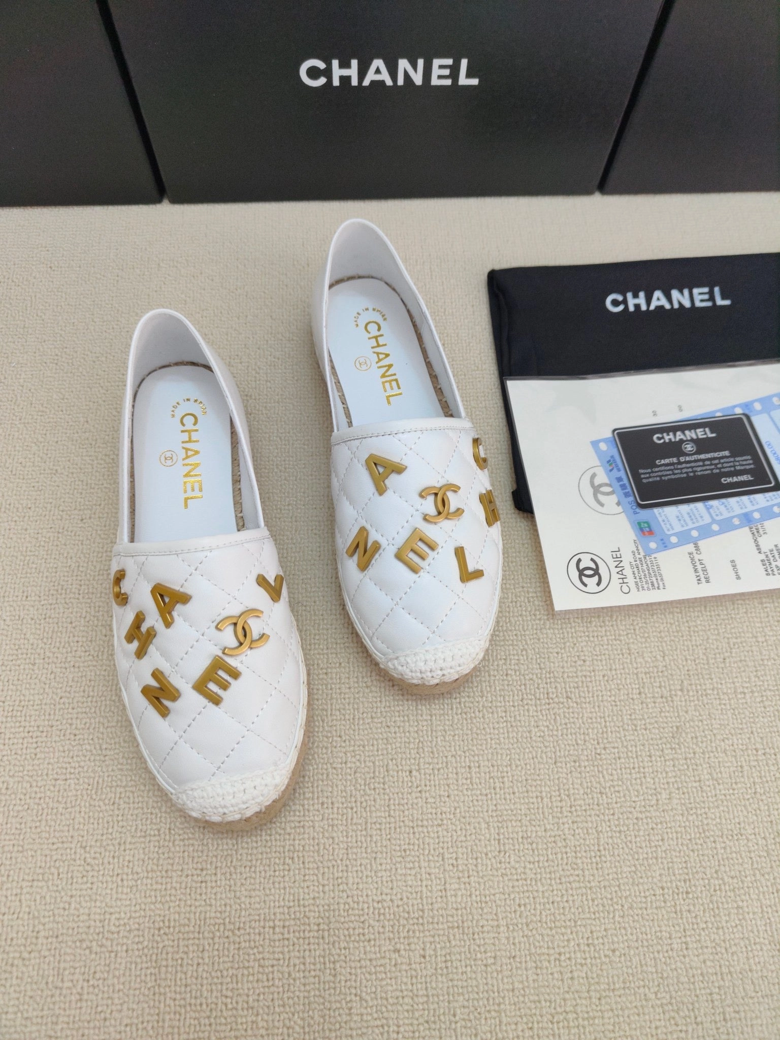 Flat Shoes Design SE1123 CC Espadrilles / Size4-11