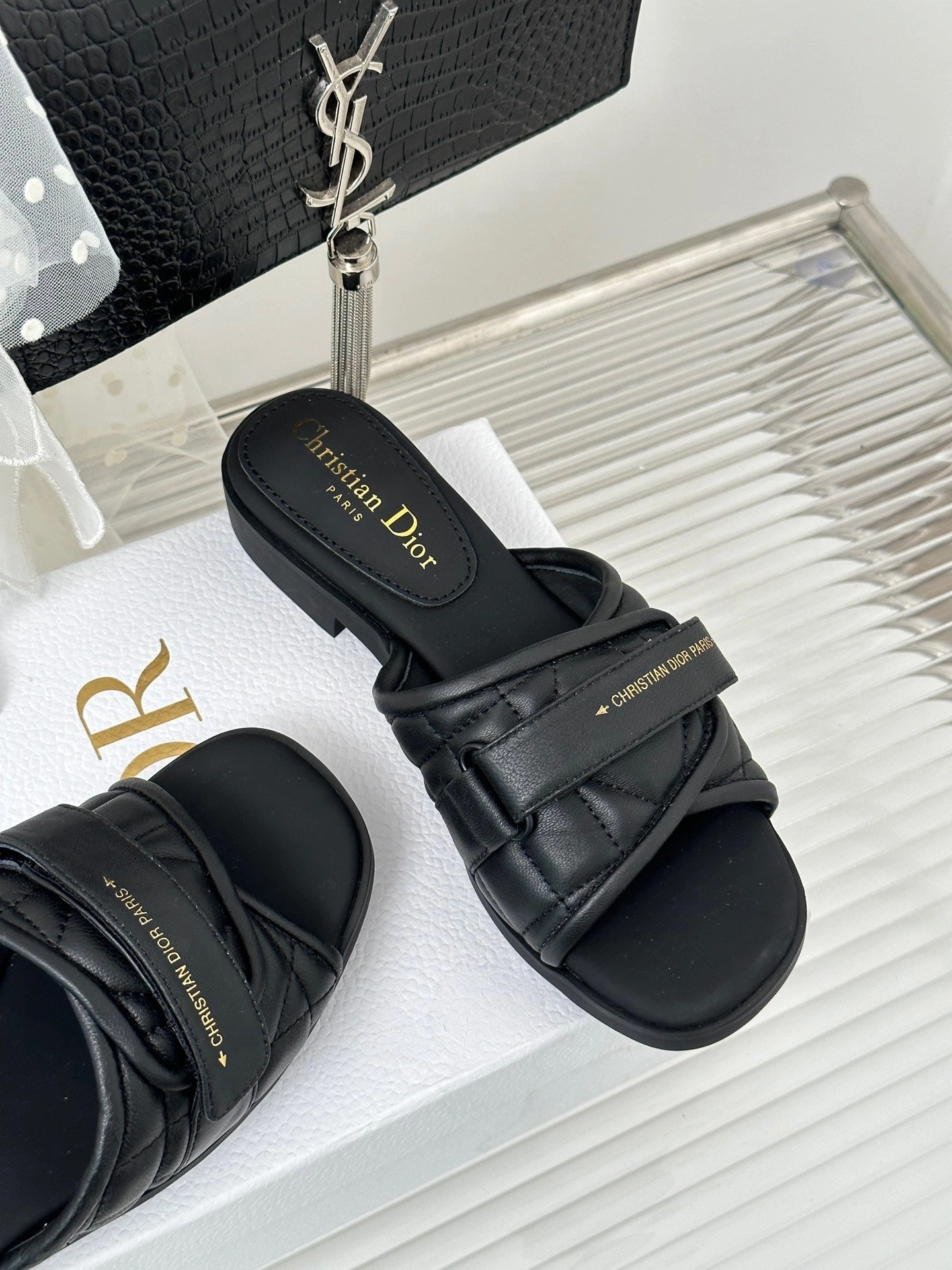 Nine West Shoes Flats SE1172 Dio(r)evolution Slide / Size5-9