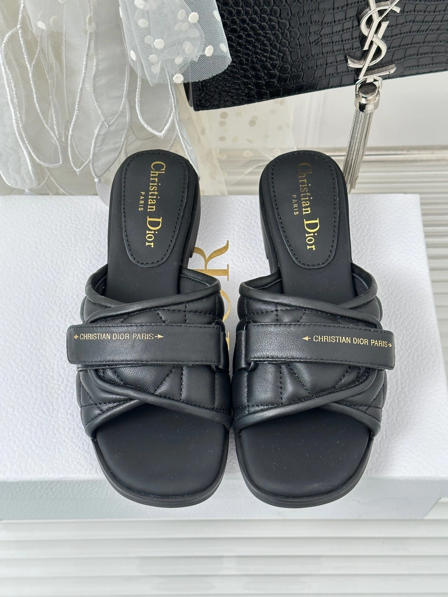 SE1172 Dio(r)evolution Slide / Size5-9 Flat Shoes Brand