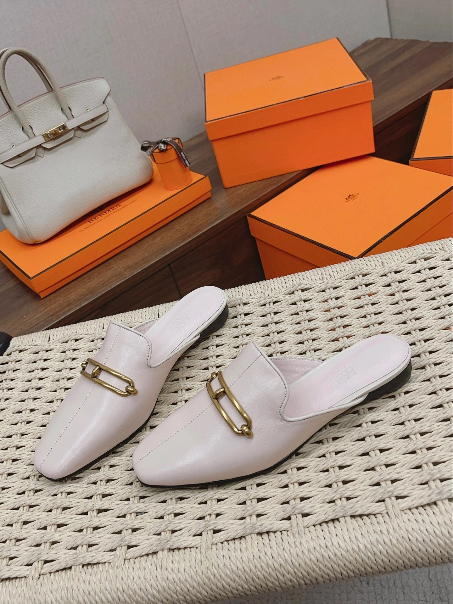 Flat Bottom Shoes SE1189 H Oz Mule / Size5-10