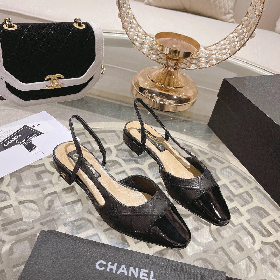 Peach Flats Shoes SE1195 CC Slingbacks / Size5-12