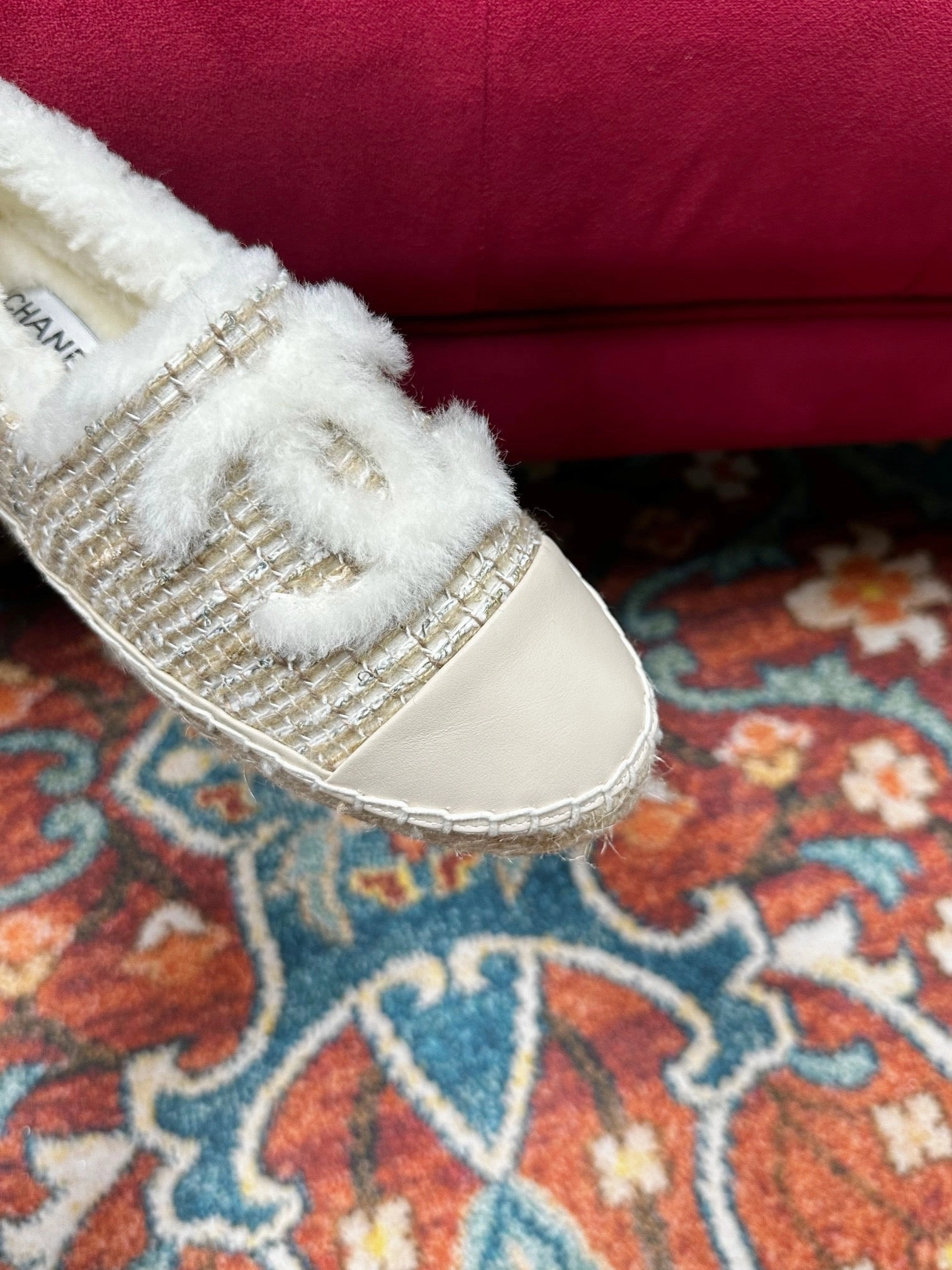 SE1260 CC Espadrilles / Size5-10 Sparkly Flat Wedding Shoes