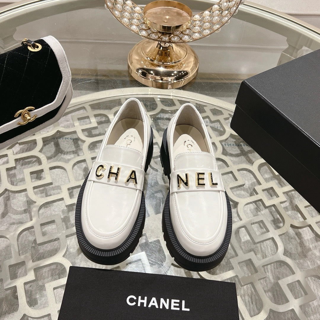 SE1474 Chanel Moccasins / Size5-10 Wedding Shoes Ballerina Flats